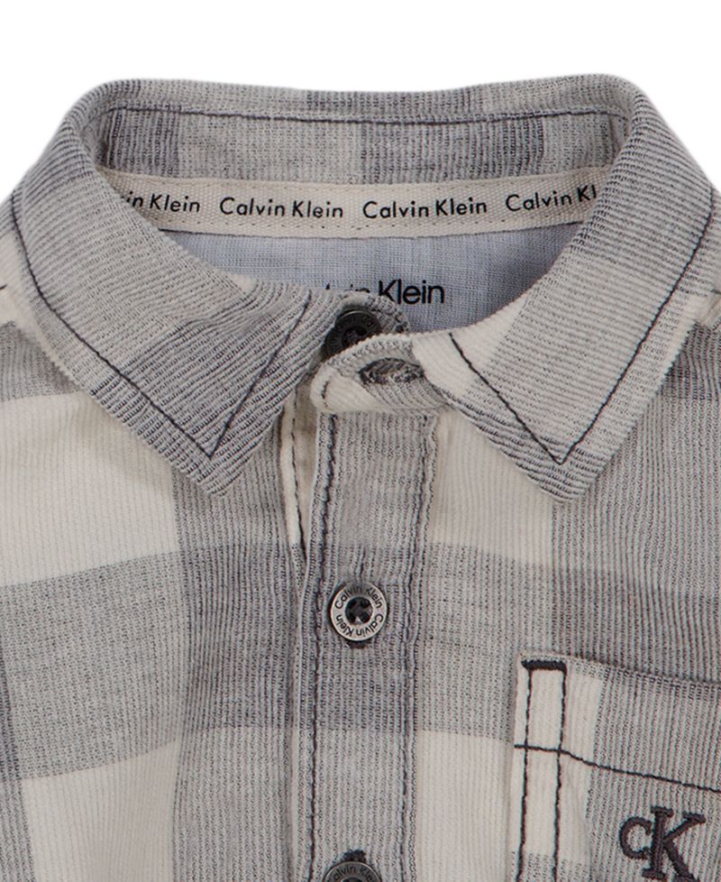 Baby Boys' Long-Sleeve Corduroy Shirt and Pant, 2-Piece Set