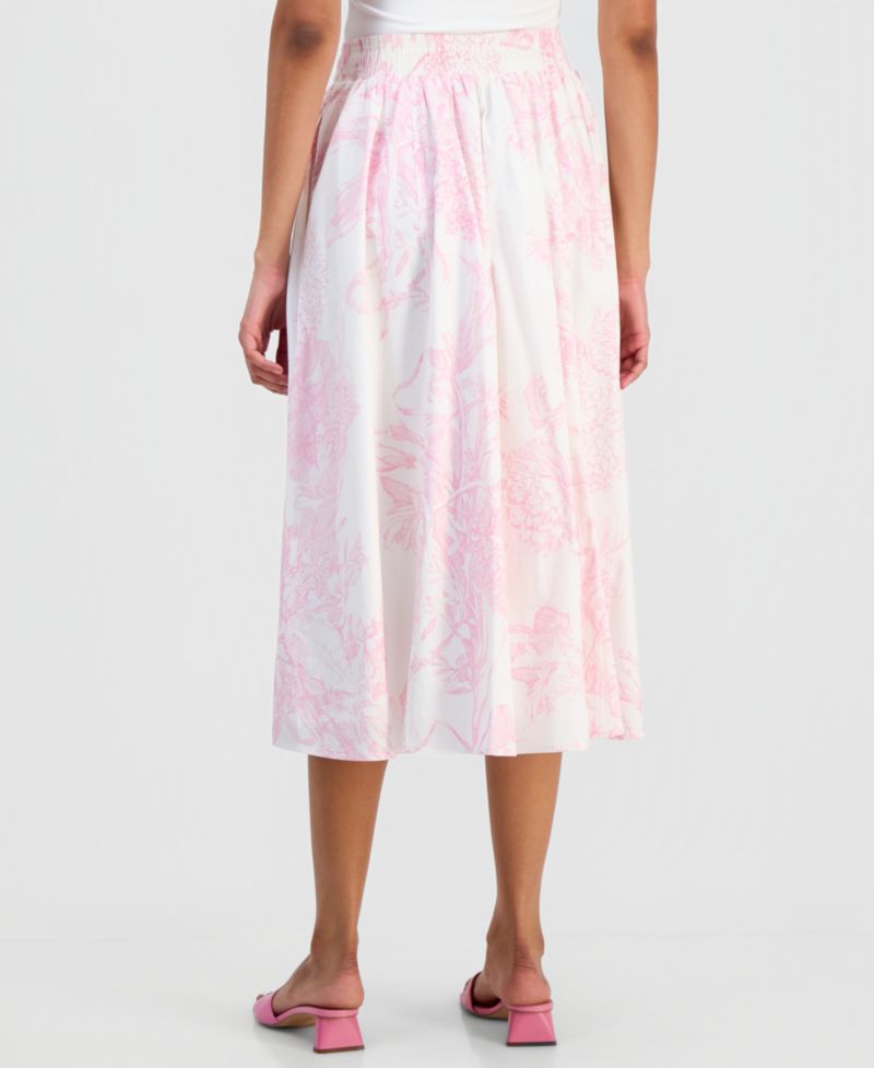 Women's Pull-On Midi Skirt