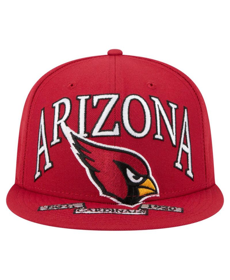 Men's Cardinal Arizona Cardinals Oversized 59FIFTY Fitted Hat