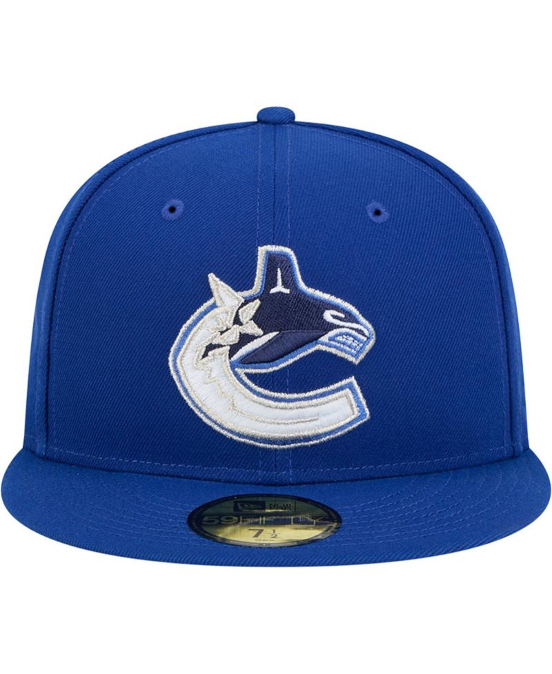 Men's Blue Vancouver Canucks Core 59FIFTY Fitted Hat