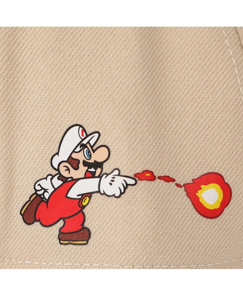 Мужская кепка Bros Fire Mario в бело-красном стиле в стиле ретро для дедушки