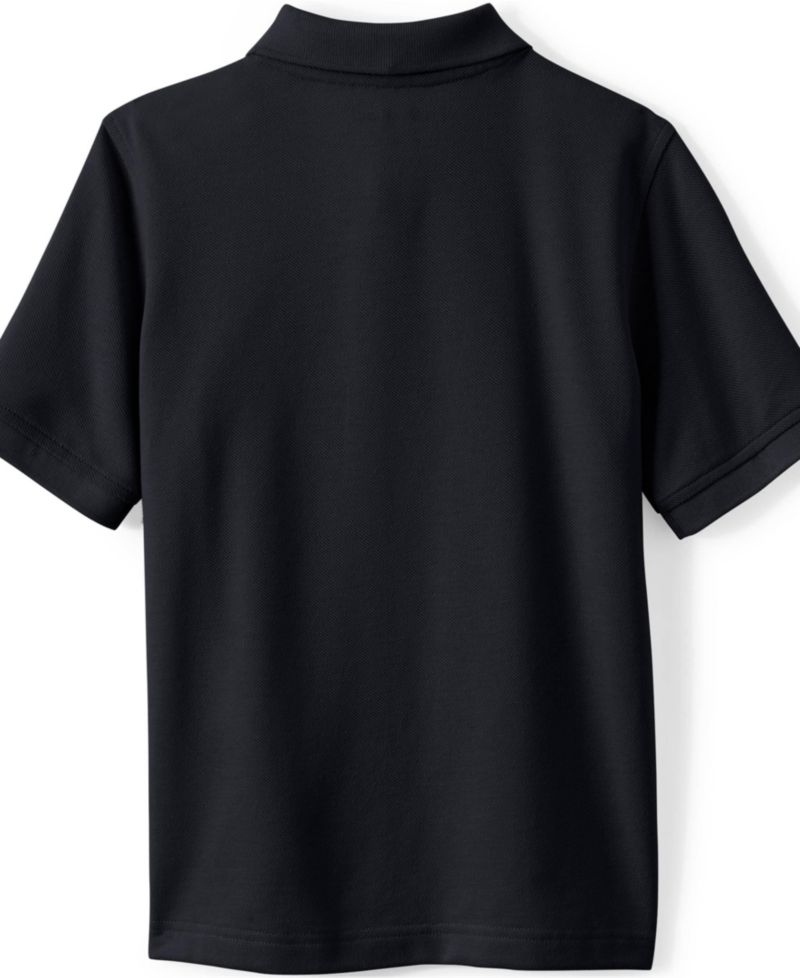 Kids Short Sleeve Mesh Polo Shirt