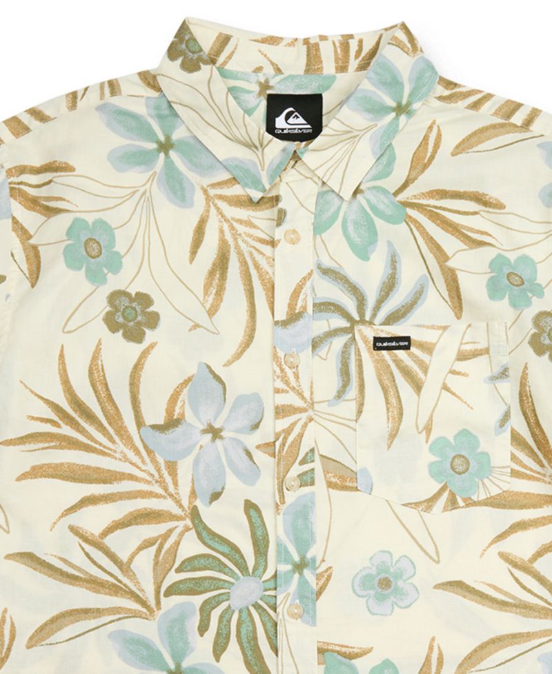 Men's Printed Classic-Fit Short-Sleeve Shirt