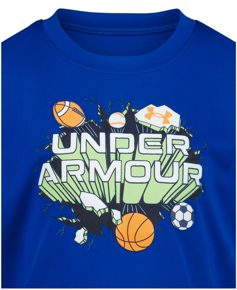 Boys' 2T-7 Tech Sports Burst Short-Sleeve T-Shirt