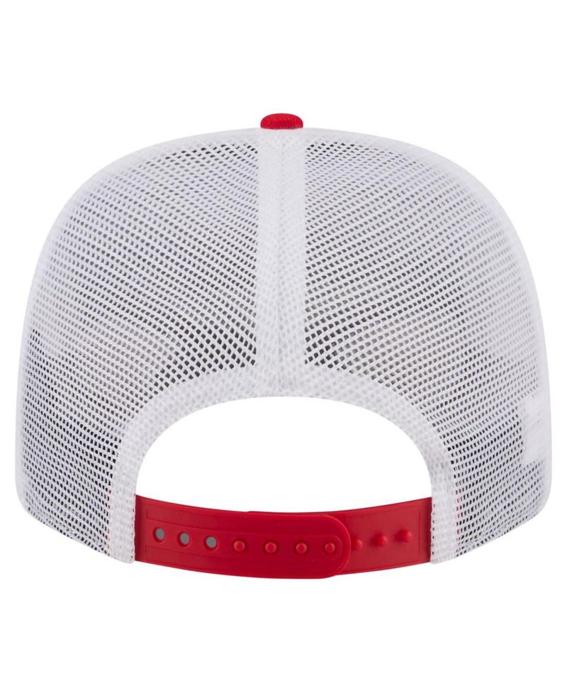 Men's Red Kansas City Chiefs 9SEVENTY Trucker Adjustable Hat