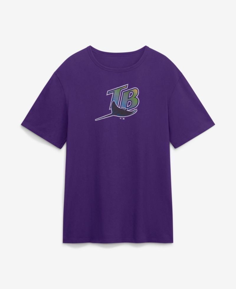 Men's Purple Tampa Bay Rays Alternate Logo Legacy T-Shirt