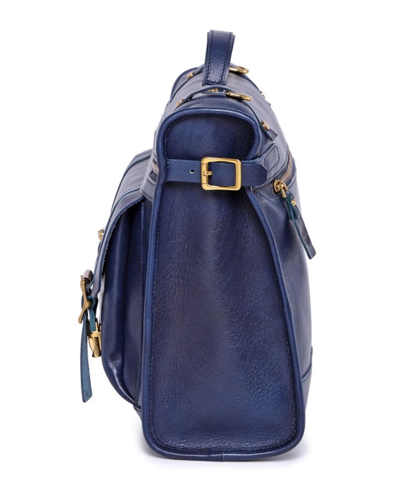 Stone Cove Leather Briefcase