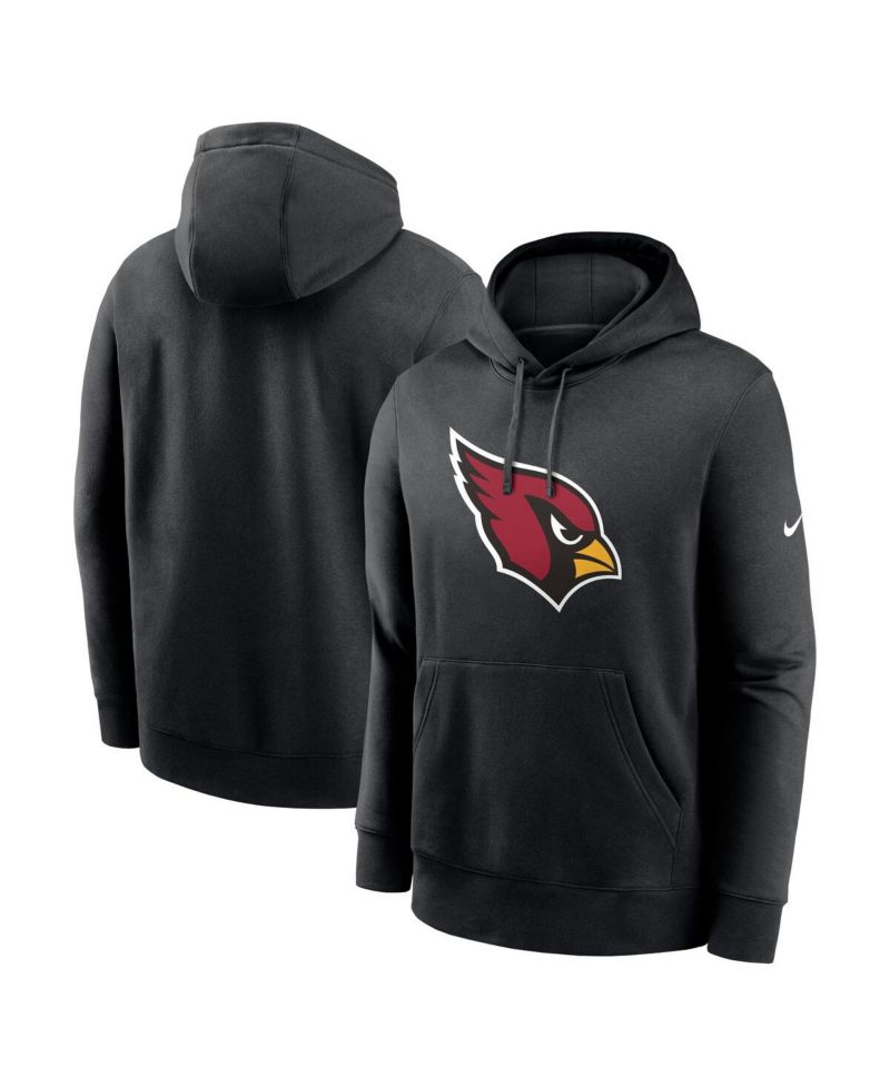 Men's Black Arizona Cardinals Primetime Club Logo Hoodie