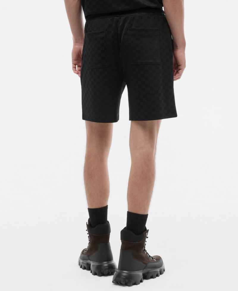 Men's Solid 7" Checkered Tricot Shorts, Macy's Exclusive