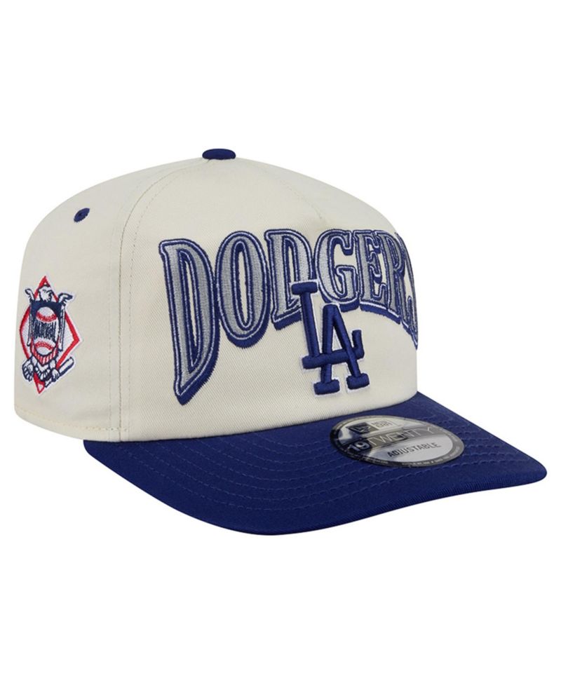 Men's Cream/Royal Los Angeles Dodgers Vintage 19TWENTY Adjustable Hat
