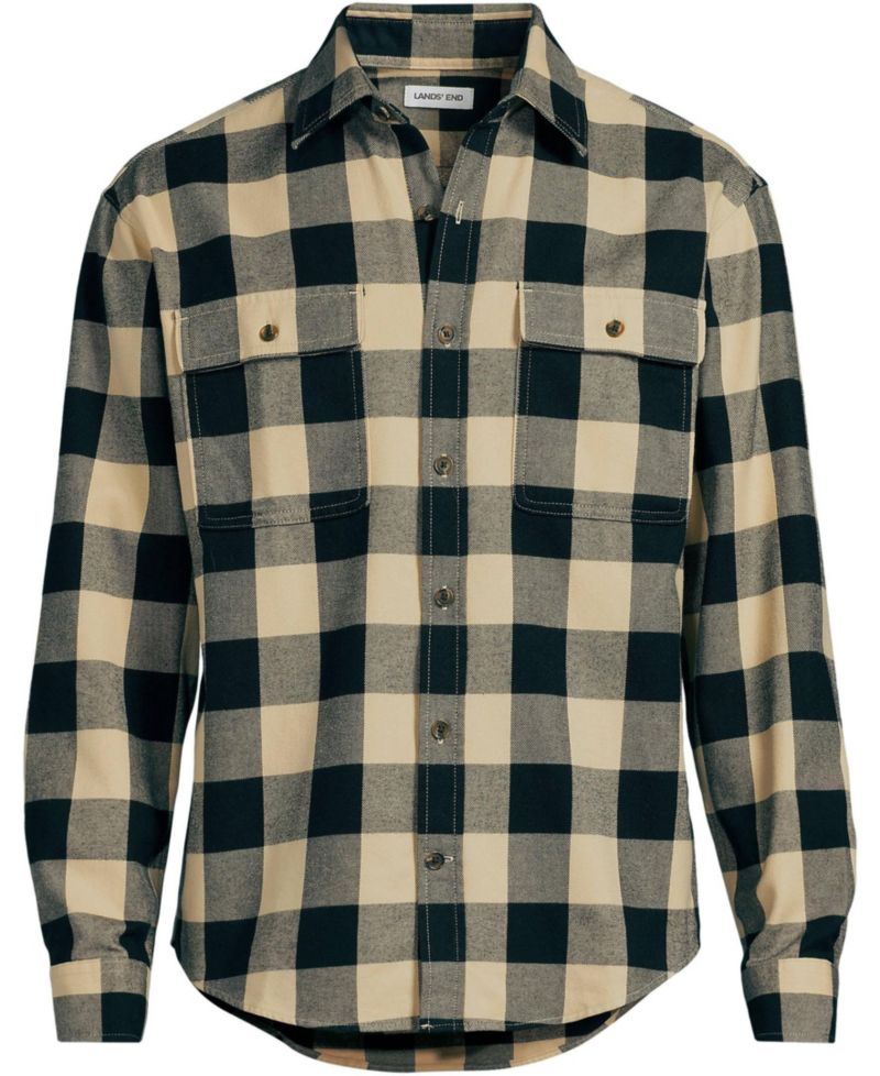 Men's Long Sleeve RainDefense Flannel Shirt