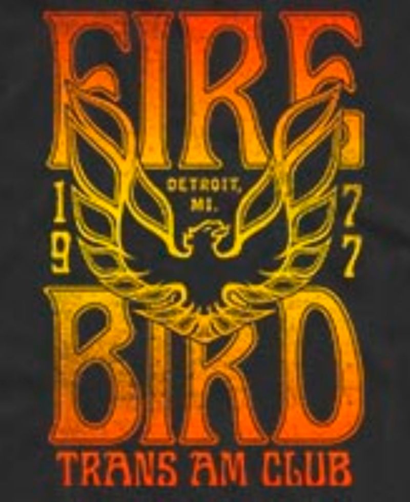 Men's Firebird Trans Am Club Detroit MI 1977 Vintage Graphic Tank Top