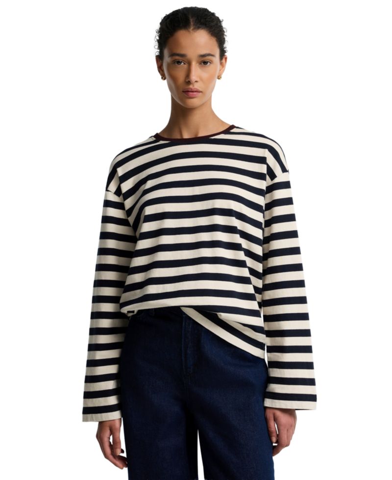 Women's Woodhouse Striped Long-Sleeve T-Shirt