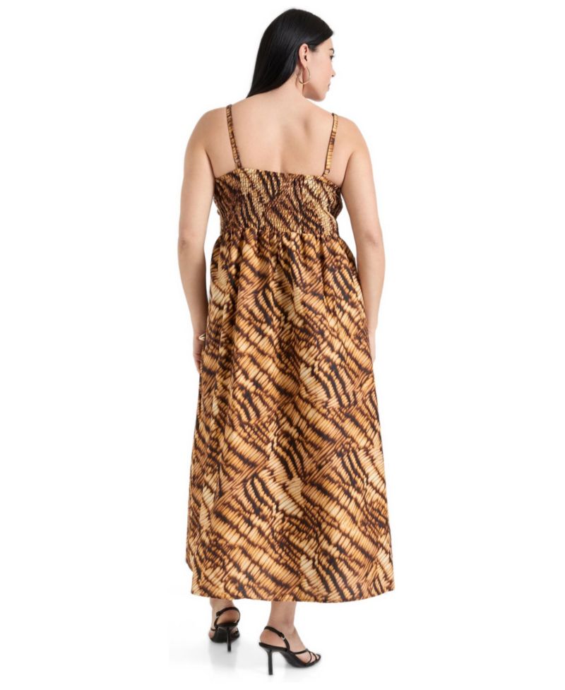 Women's June + Vie Bow-Detailed Midi Dress