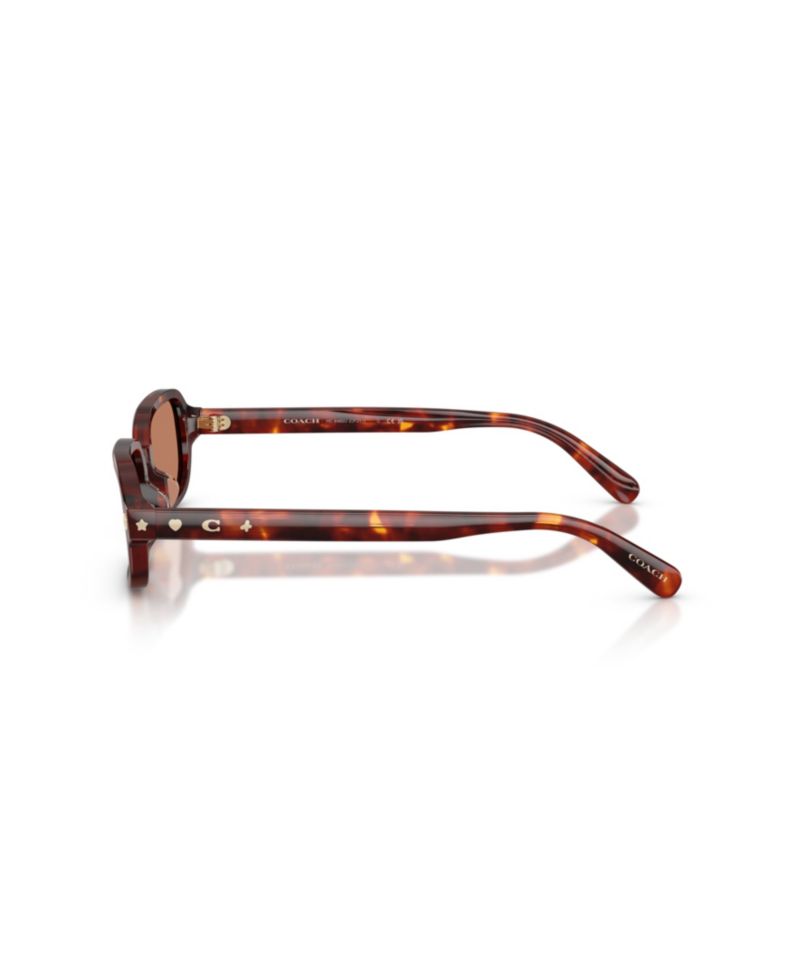 Women's Tortoise Shell Print Sunglasses CFU11 HC8465U