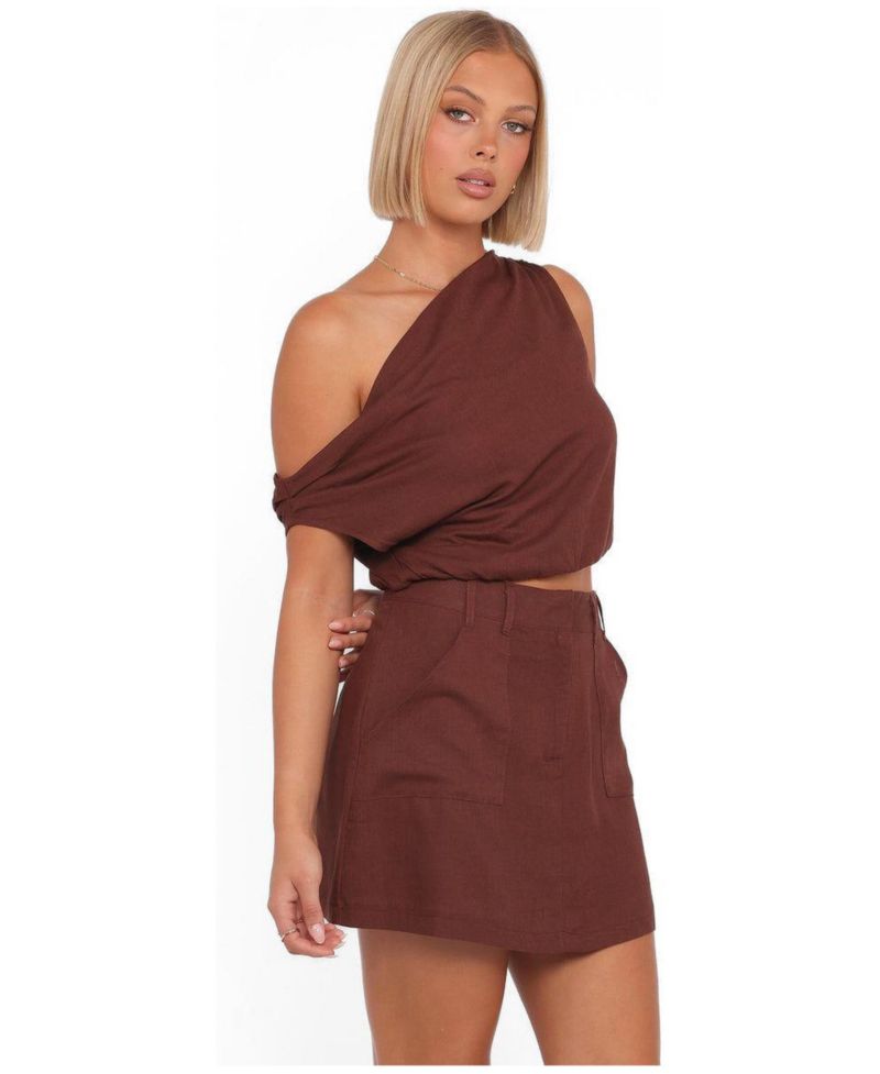 Women's Shaw Off-Shoulder Cropped Top