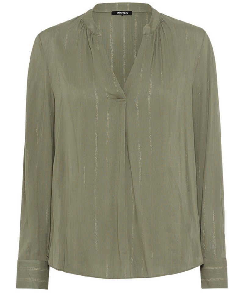 Women's Sparkle Stripe Tunic Blouse