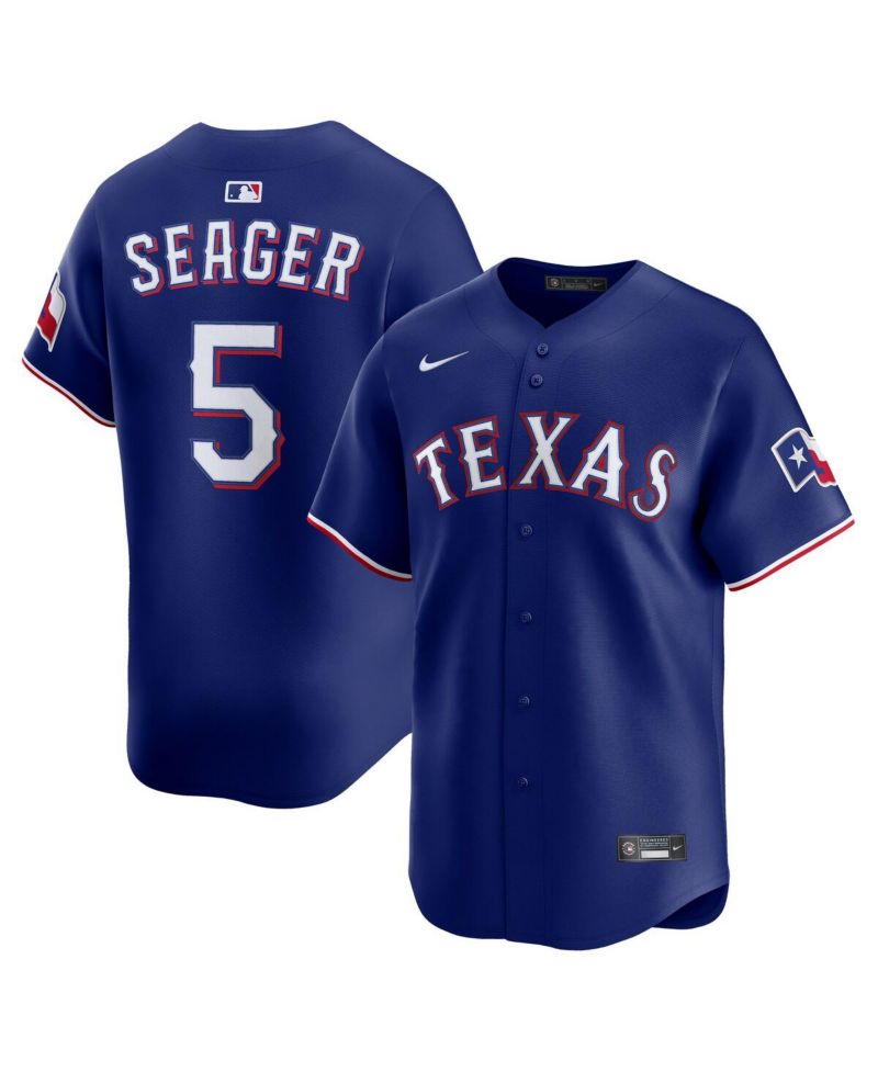 Men's Corey Seager Royal Texas Rangers Alternate 2 Limited Jersey