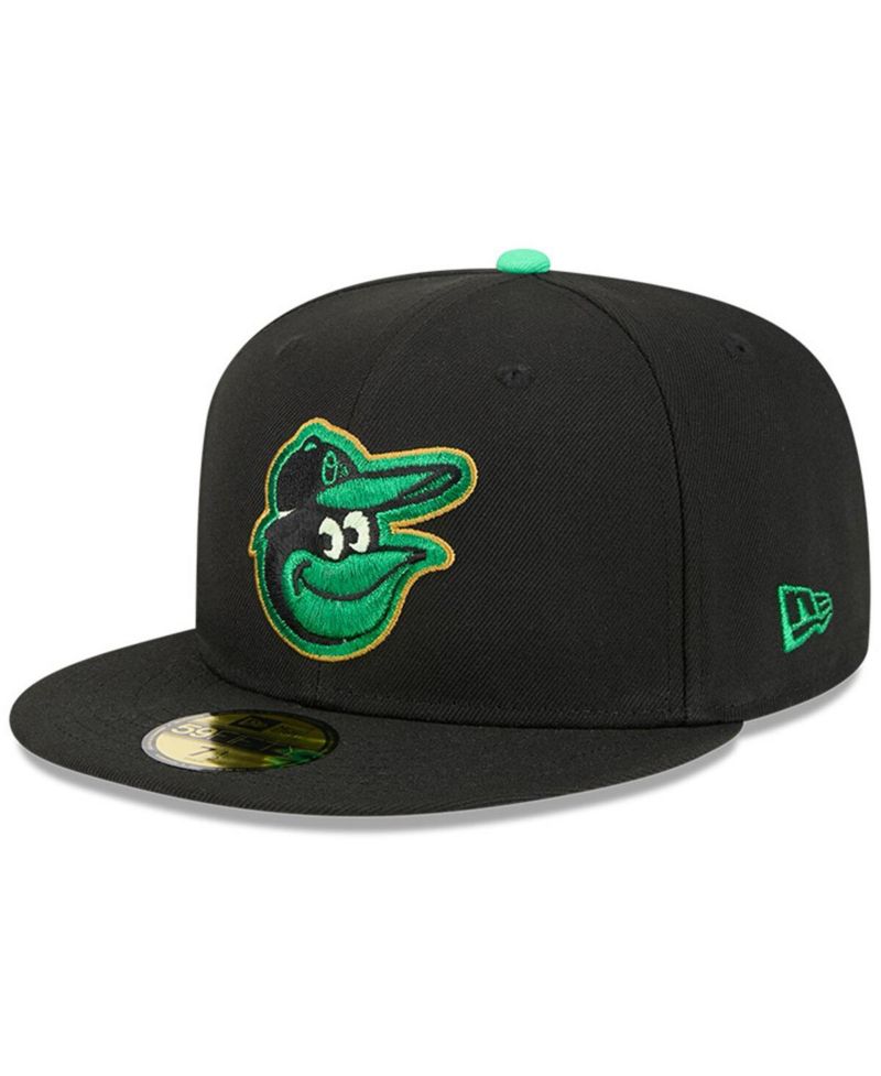 Men's Black Baltimore Orioles 2026 St. Patrick's Day 59FIFTY Fitted Hat