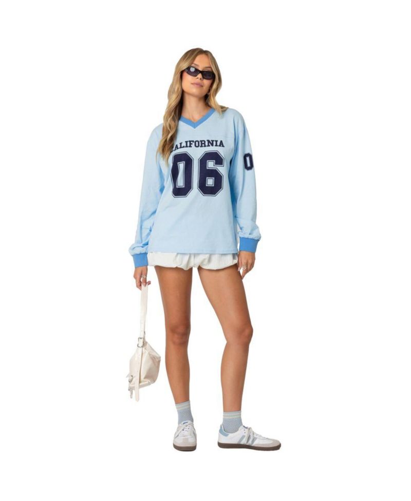 Women's 06 Oversized Long Sleeve T Shirt