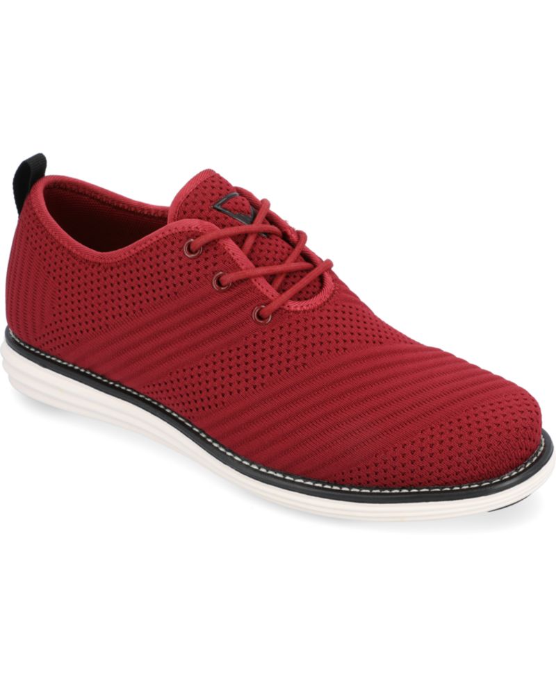 Men's Novak Wide Width Tru Comfort Foam Knit Lace-Up Round Toe Dress Shoes
