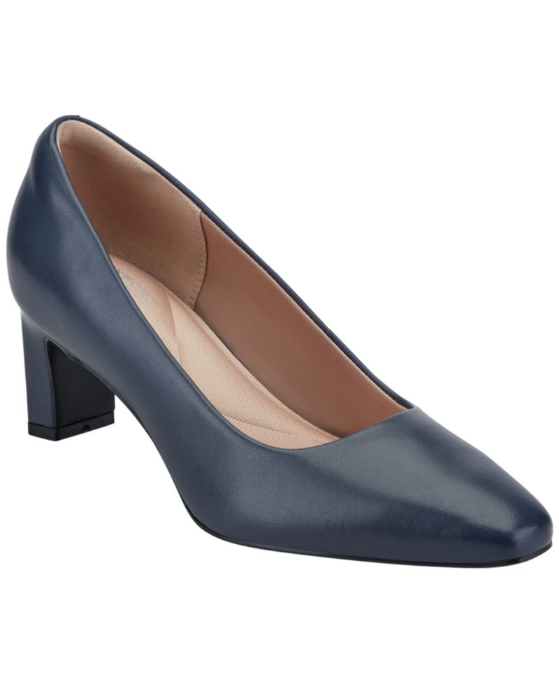 Women's Merida Total Motion Leather Block Heel Pumps