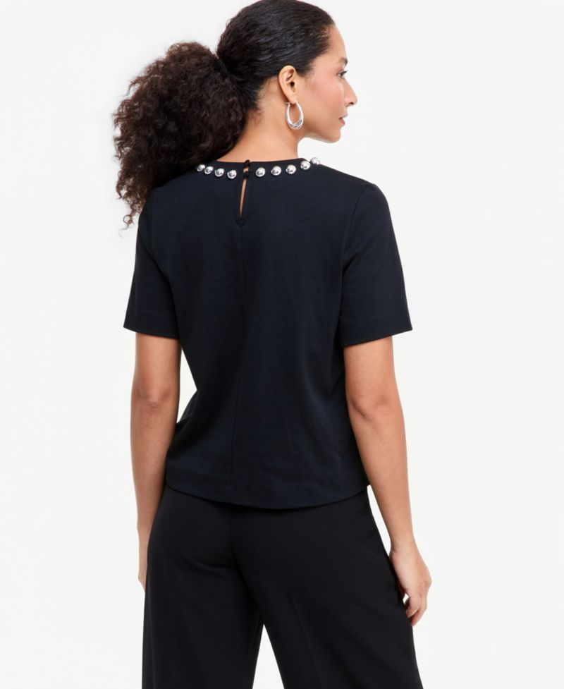 Women's Embellished Crewneck T-Shirt