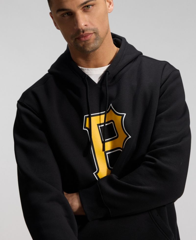 Men's Black Pittsburgh Pirates Primary Logo Legacy Hoodie