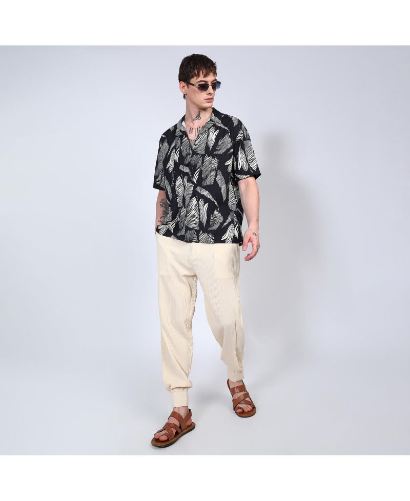Men's Tie-Dye Honeycomb Shirt