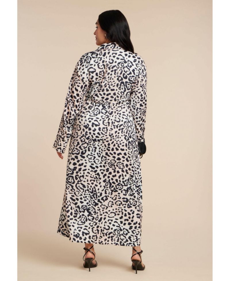 Plus Size Wrap Detail Maxi Dress