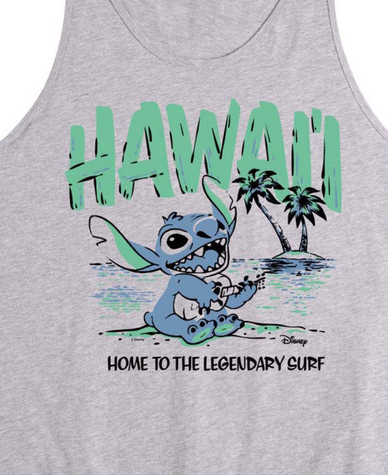 Men's Lilo and Stitch Hawaii Graphic Tank Top