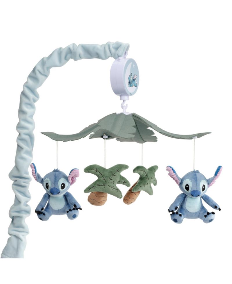 Disney Stitch Musical Baby Crib Mobile Soother Toy