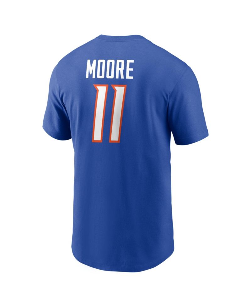 Men's Kellen Moore Royal Boise State Broncos Ke11en Name & Number T-Shirt