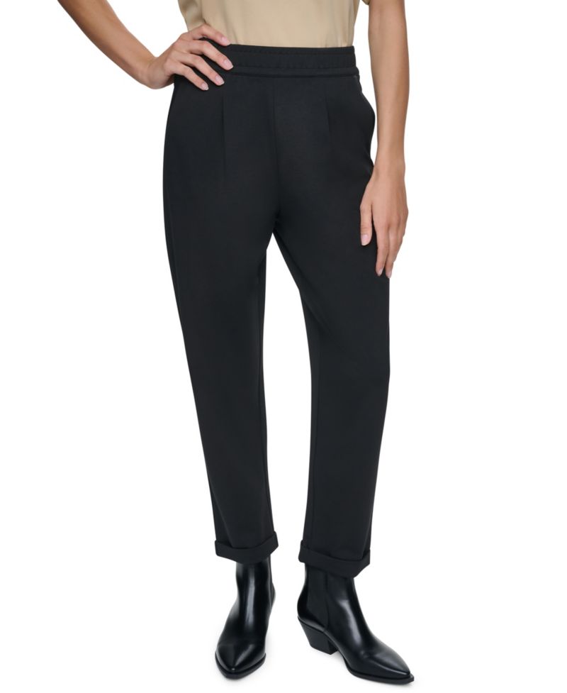 Women's Cuffed Capri Soho Ponte Pants