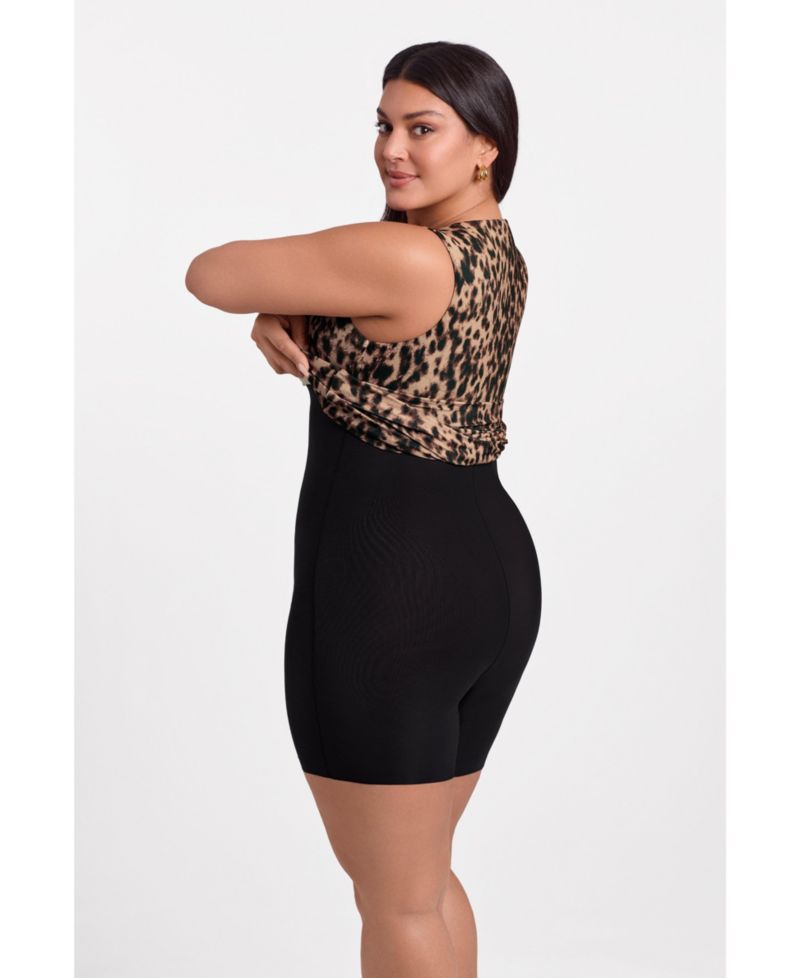 Women's Sculpting Shapewear Scoop Neck Cami Maxi Dress