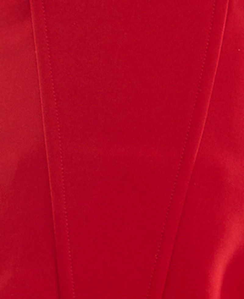 Juniors' Sweetheart Fit & Flare Corset Dress