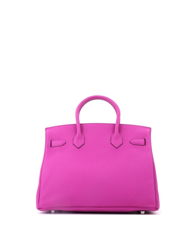 Birkin 30 Handbag Pink Togo with Palladium Hardware