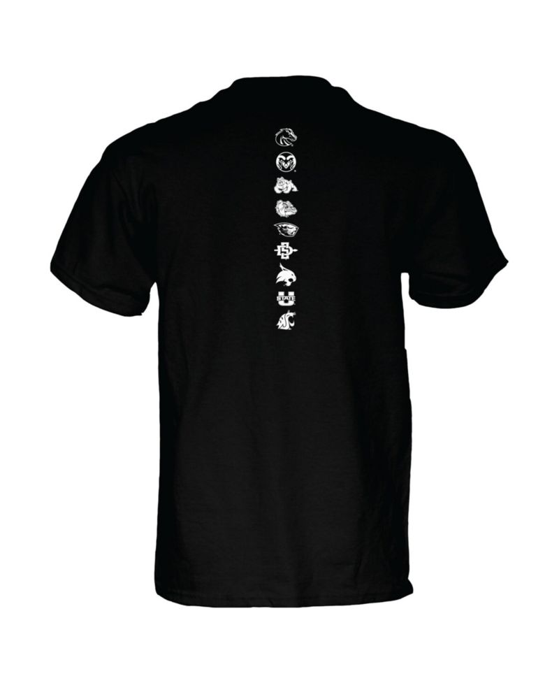 Men's and Women's Black Pac-12 Conference All-Team T-Shirt