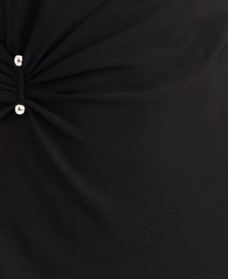 Women's Sleeveless Midi with Metal Details