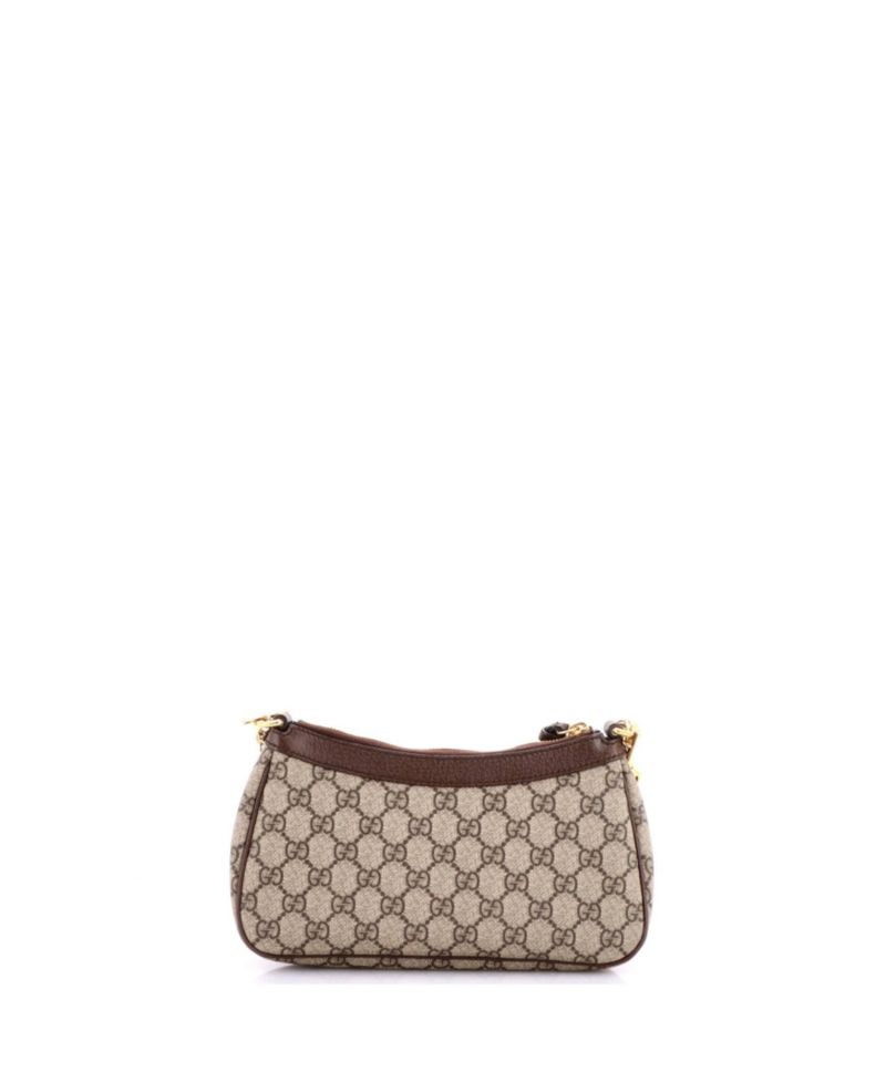 Small Ophidia Charm Shoulder Bag GG Coated Canvas