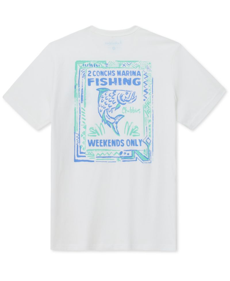 Men's The Hook, Line, and Sinker Crewneck Graphic T-Shirt