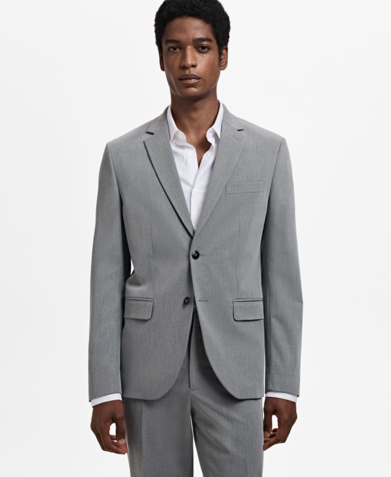 Men's Stretch Fabric Super Slim-Fit Suit Jacket