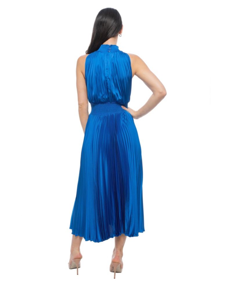 Women's Sleeveless Pleated Dress