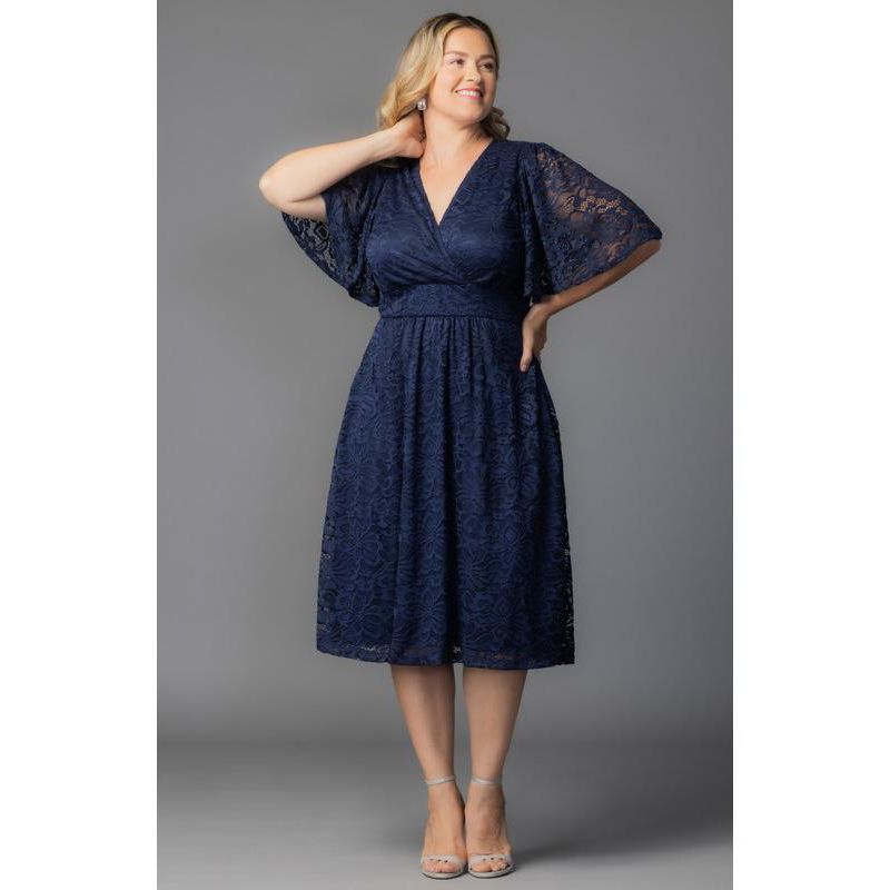 Plus Size Fable Lace Cocktail Dress