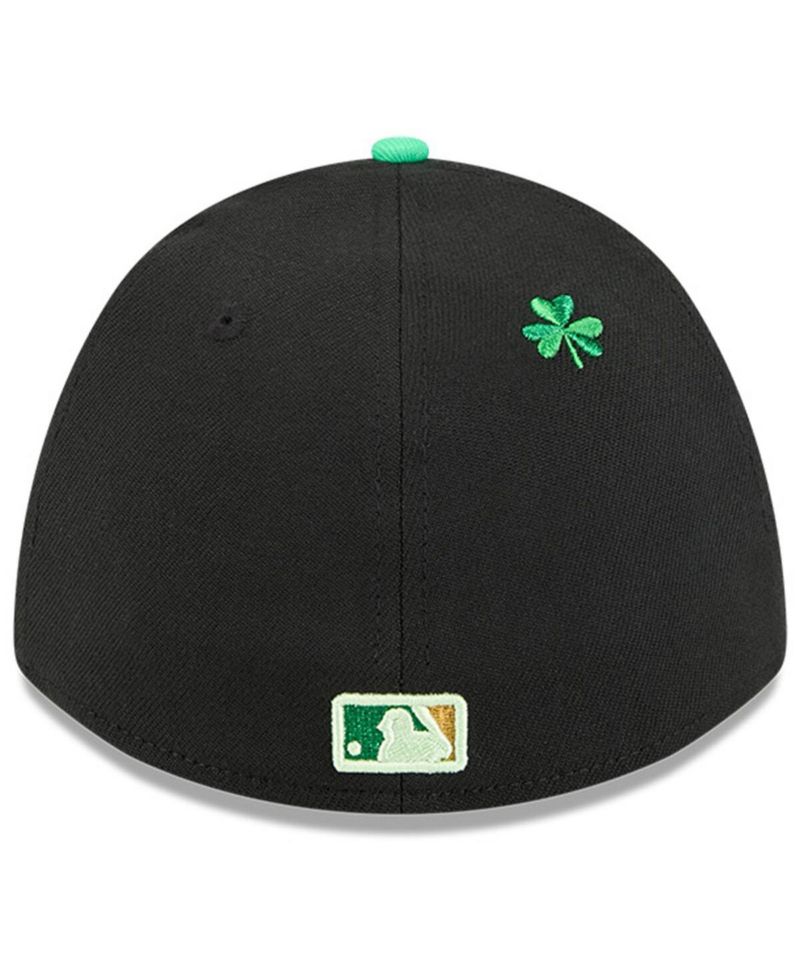 Men's Black Houston Astros 2026 St. Patrick's Day 39THIRTY Flex Hat