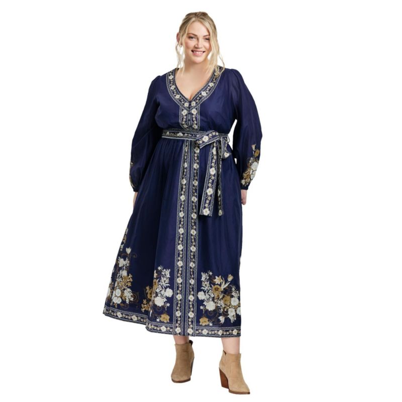 Women's Plus Size Ethereal Escape Maxi Dress