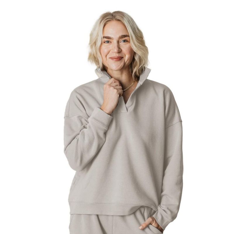 Women's Organic Cotton Teddy Polo Crew