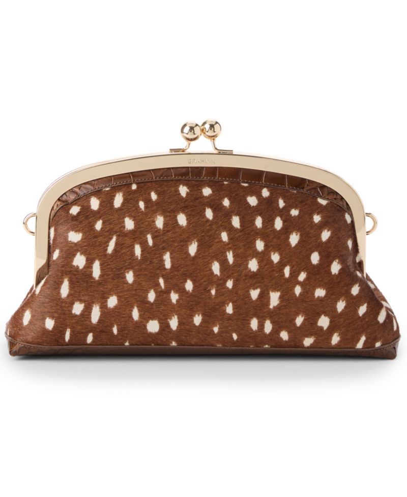 Christine Wilds Leather Medium Clutch Bag