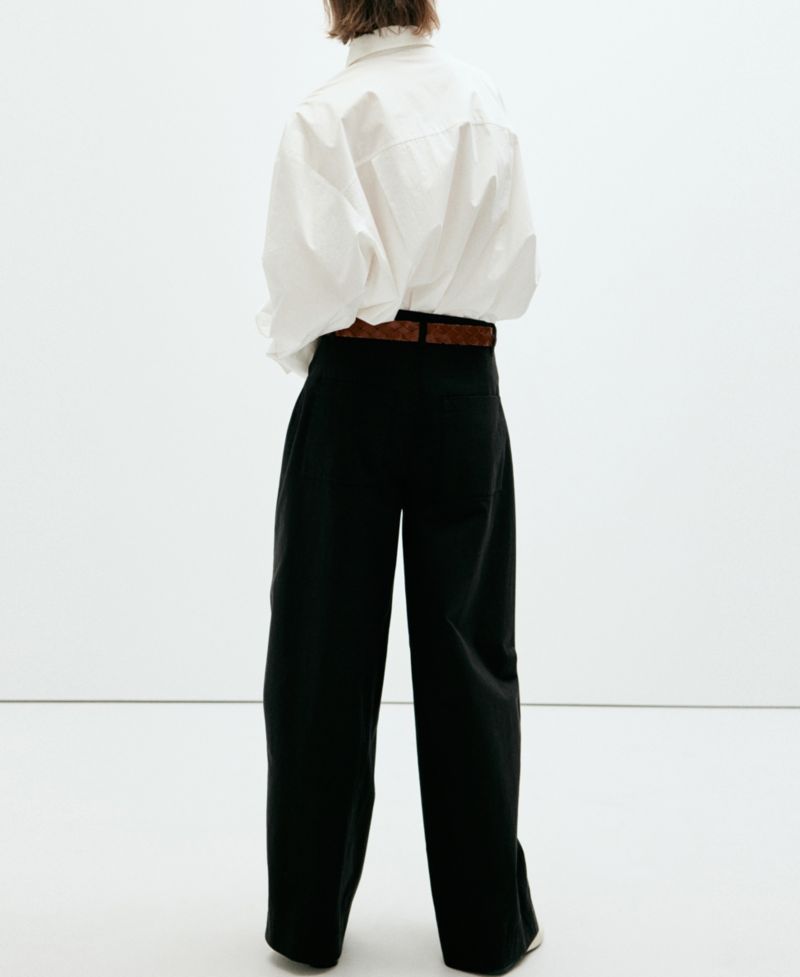 Women's Balloon Wide-Leg Pants