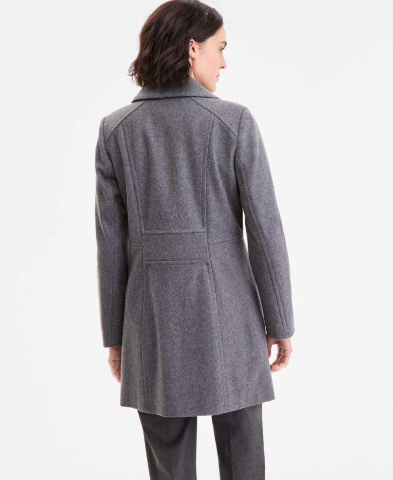 Women's Double-Breasted Peacoat